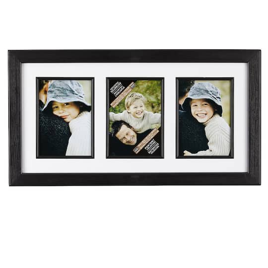 3-Opening Collage Frame, 5" x 7" By Studio Décor®